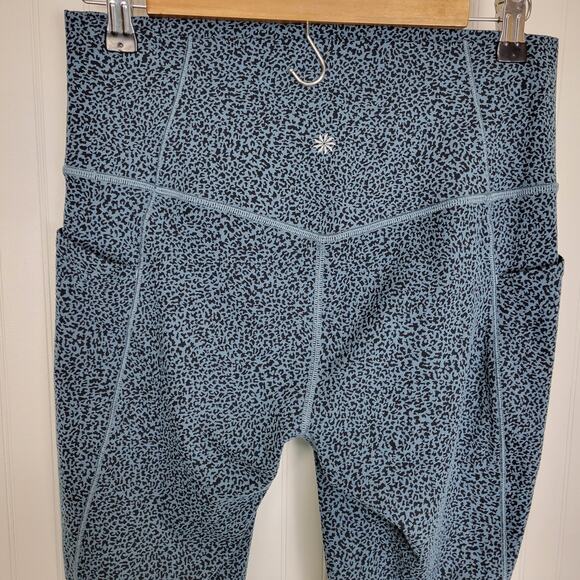 Athleta Salutation Stash II Textured Tights Size Medium - Picture 6 of 8